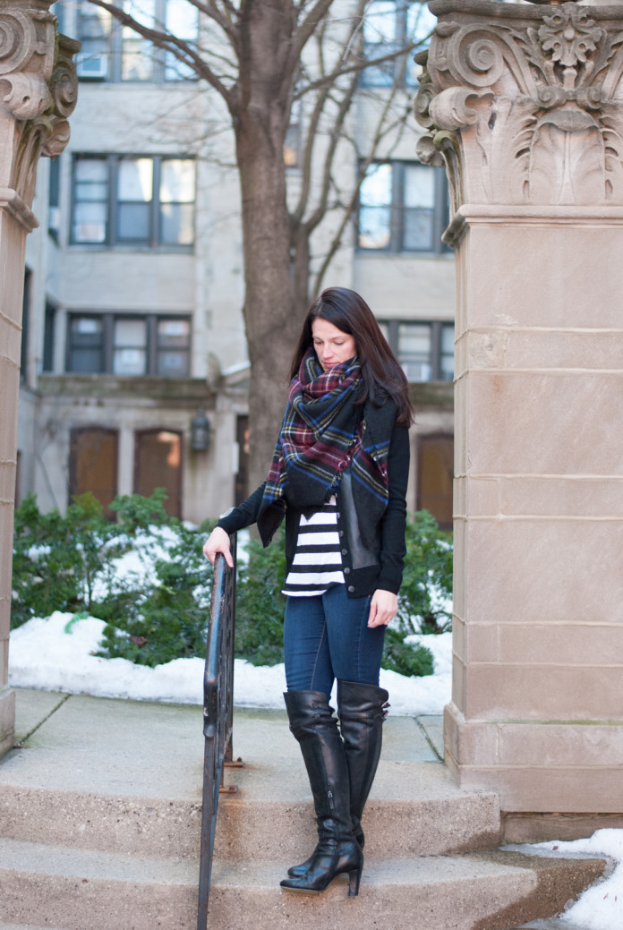 Blanket Scarf, Leather, & Stripes (angle on stairs)_edited-1